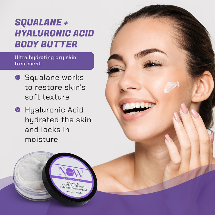 Squalane + Hyaluronic Acid Body Butter